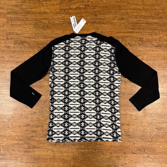 Smartwool‎ Aztec Outdoor Hiking Wool Thermal Long Sleeve Base Layer Shirt Men XL - Picture 3 of 11